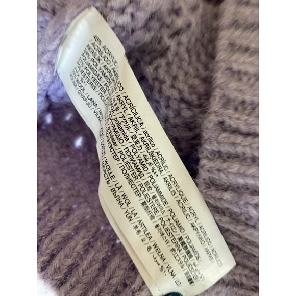 Mingo Chunky Knit Cardigan Lavender Small - Picture 4 of 8